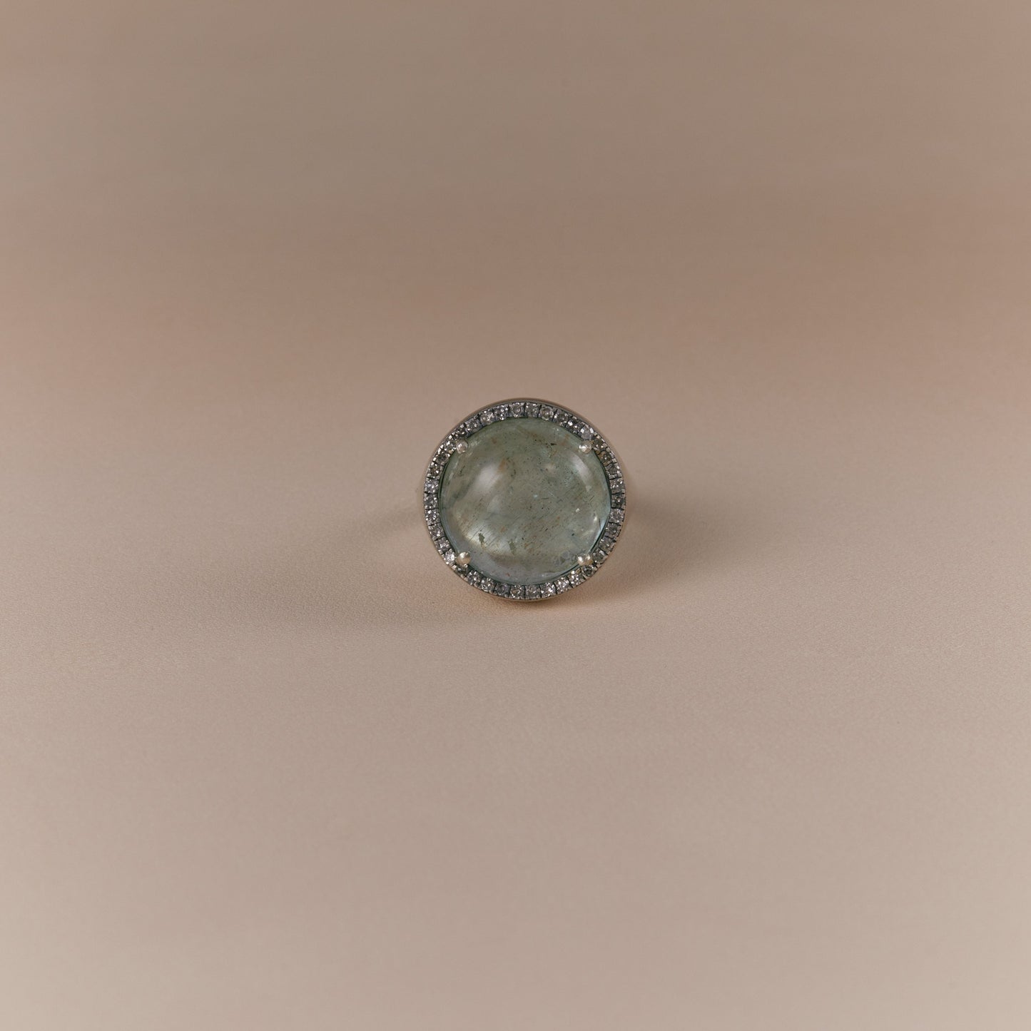 2585 Moss Aquamarine | One of Kind Canan Ring