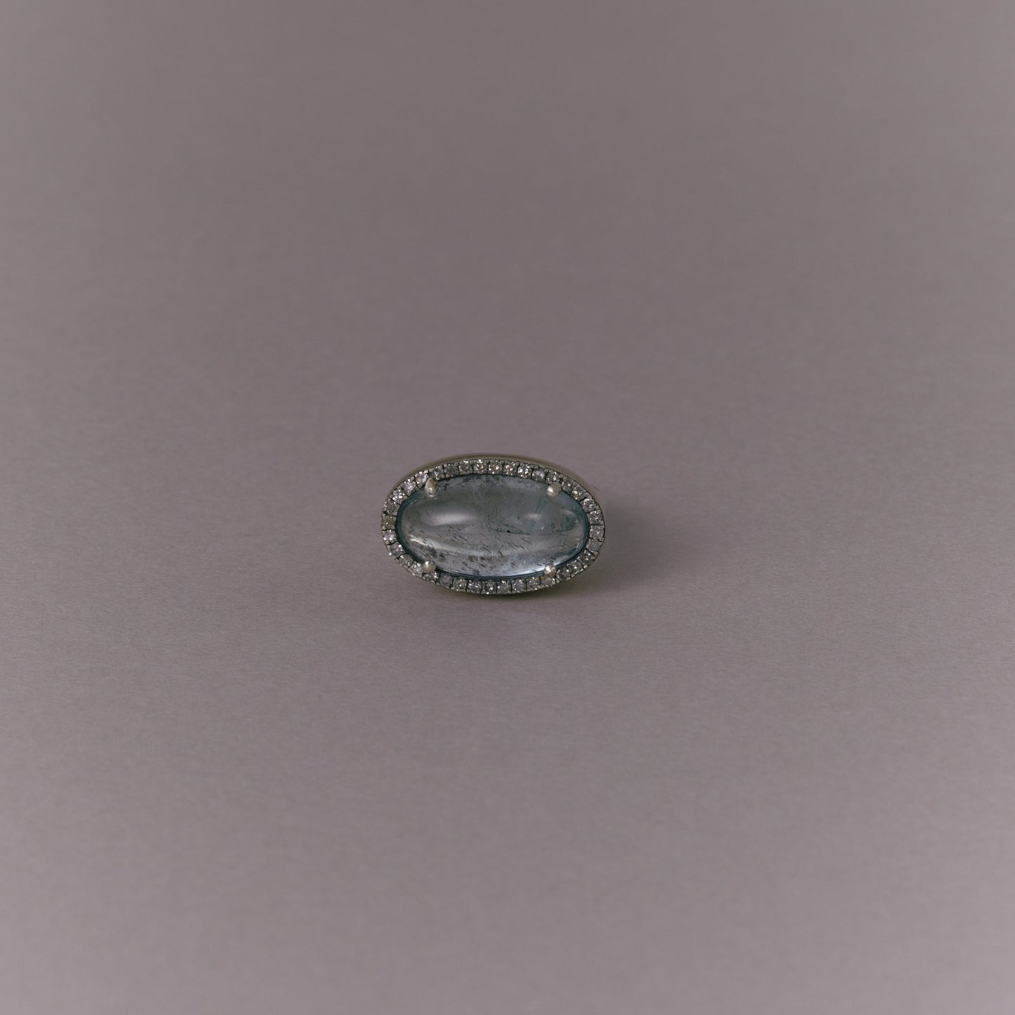 2586 Moss Aquamarine | One of Kind Canan Ring