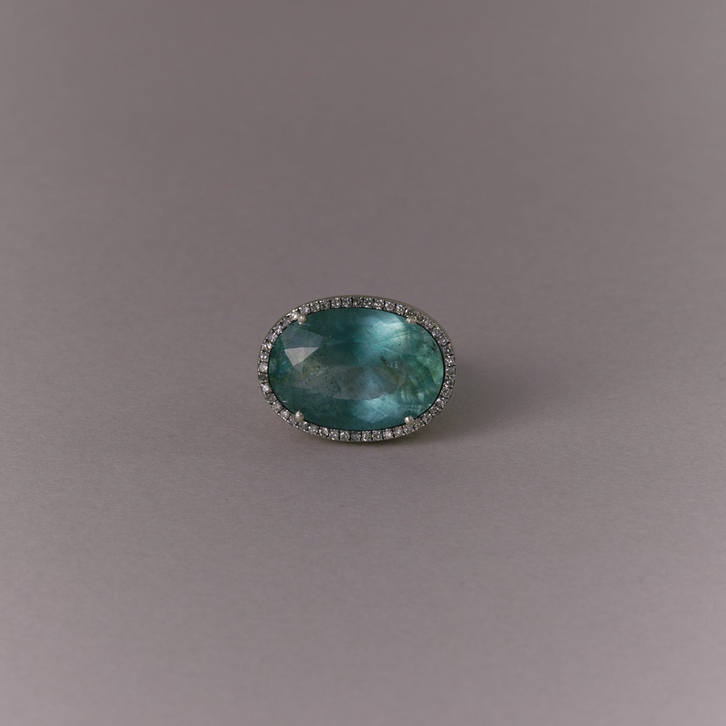 2588 Moss Aquamarine | One of Kind Canan Ring