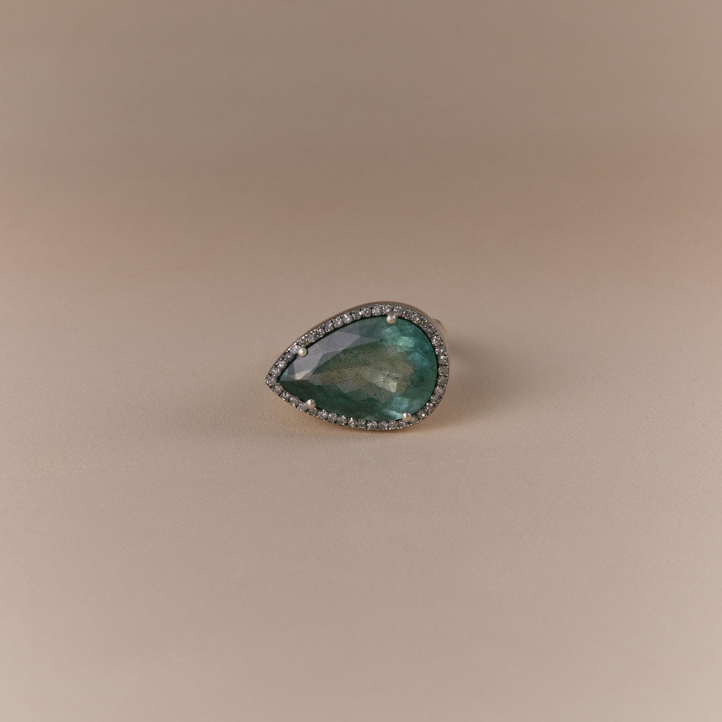 2589 Moss Aquamarine | One of Kind Canan Ring