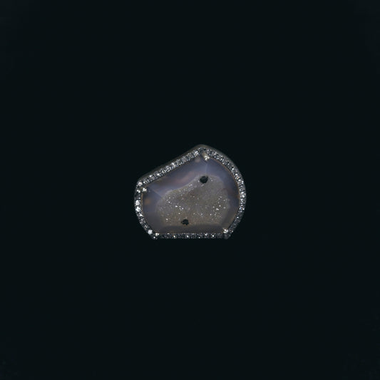 1702 Crystallized Agate | One of a Kind Canan Ring