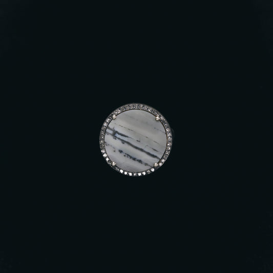 1711 Ocean Jasper | One of a Kind Canan Ring