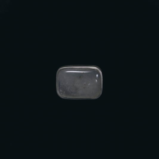 1762 Moon Stone | One of a Kind Gimel Ring
