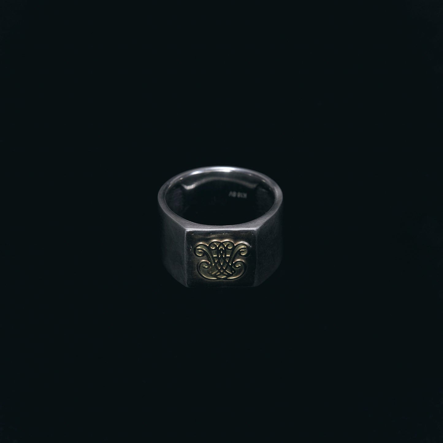 1666 Interlace Monogram Order Ring