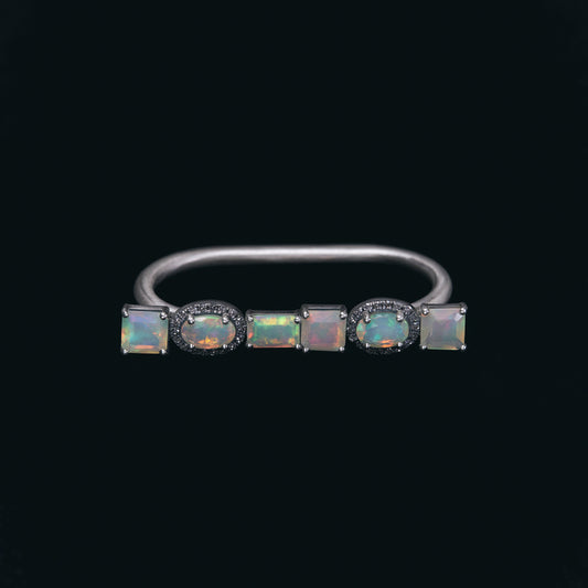 1838 Opal | Double Ring