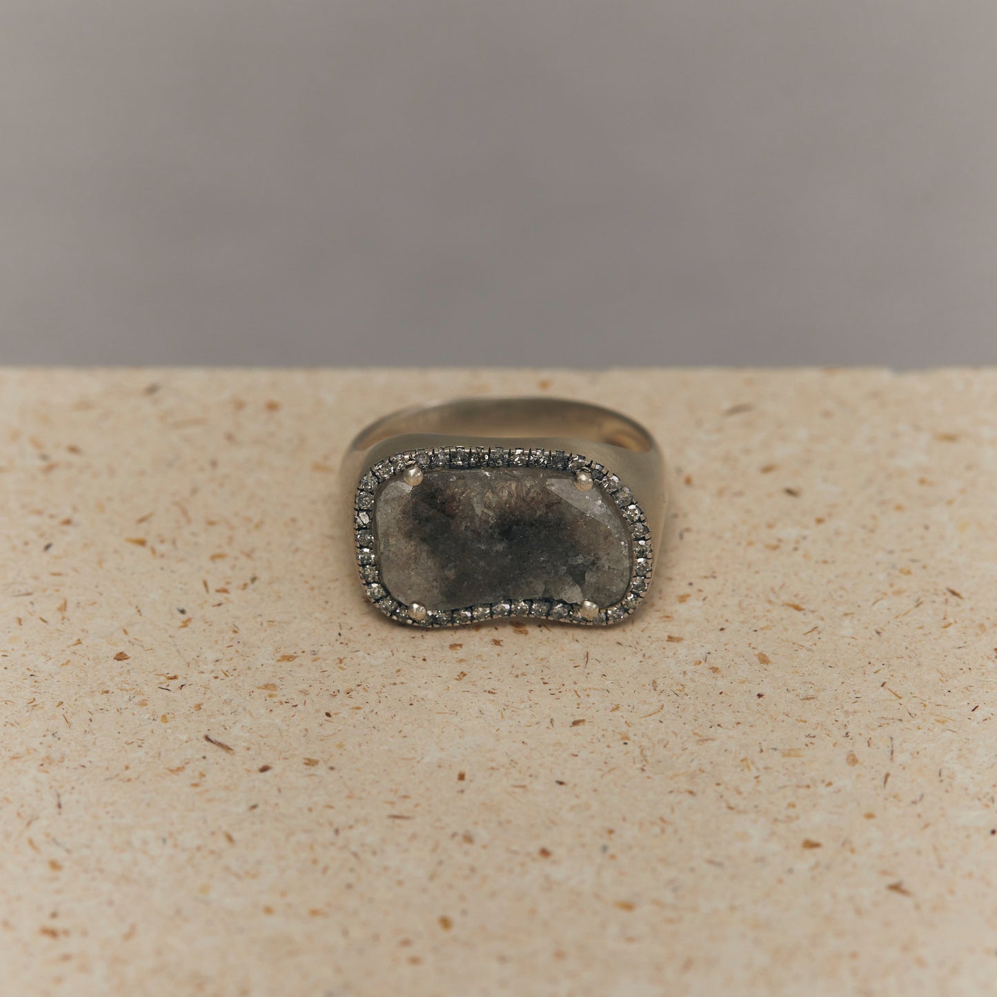 1716 Slice Diamond | One of a Kind Canan Ring