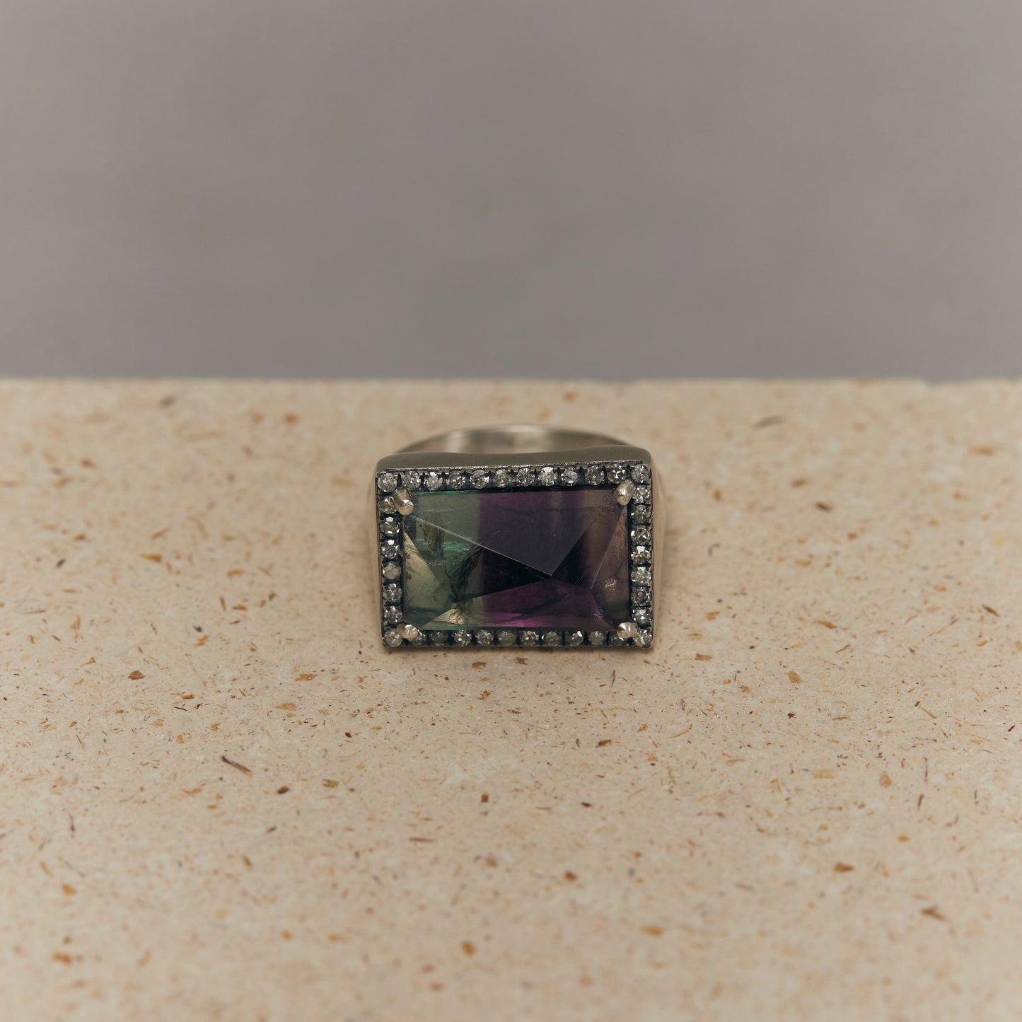 1722 Fluorite | One of a Kind Canan Pinky Ring