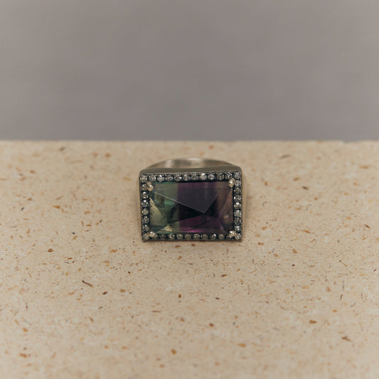 1722 Fluorite | One of a Kind Canan Pinky Ring
