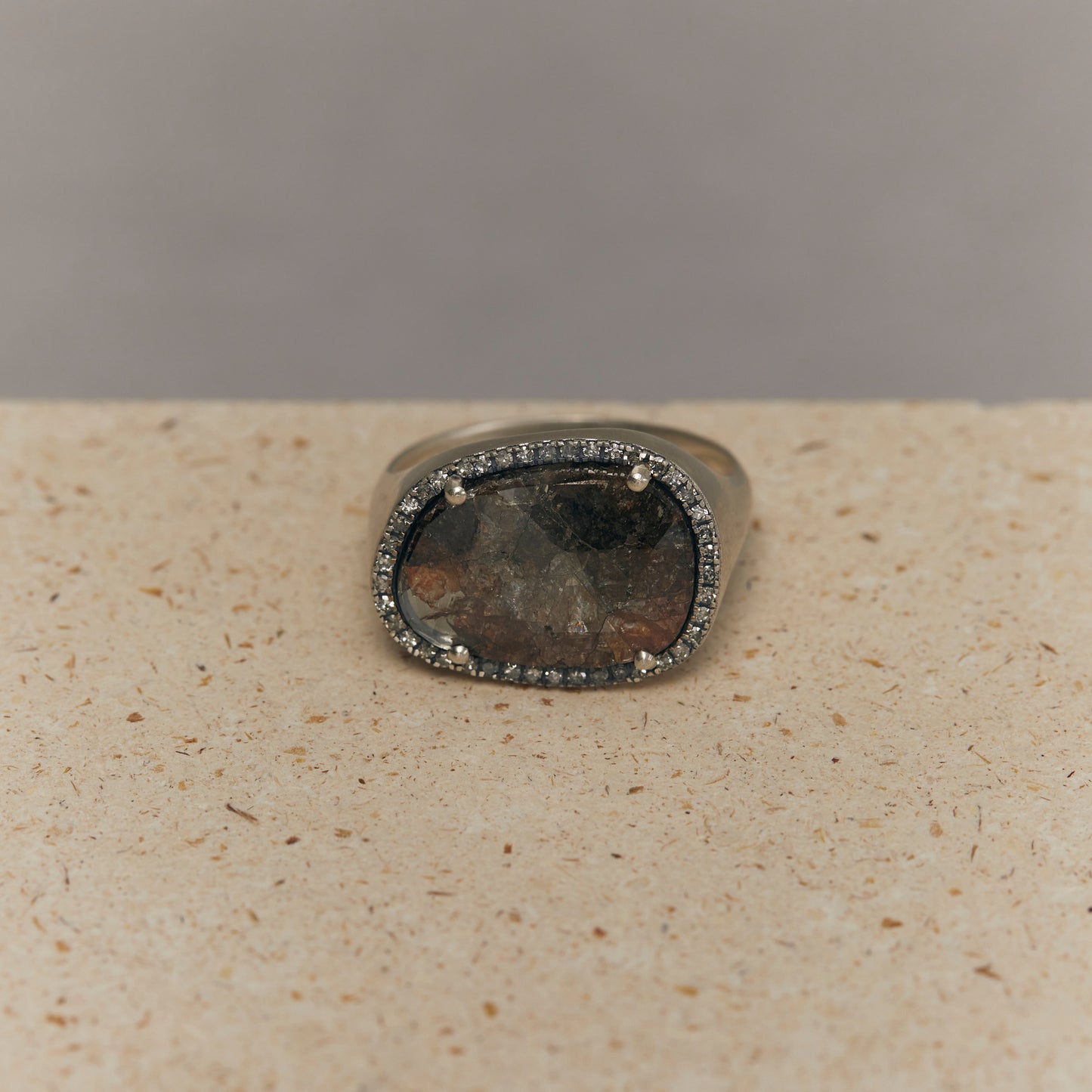 1809 Slice Diamond | One of a Kind Canan Ring
