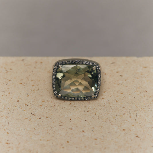 1821 Green Amethyst | Canan Ring
