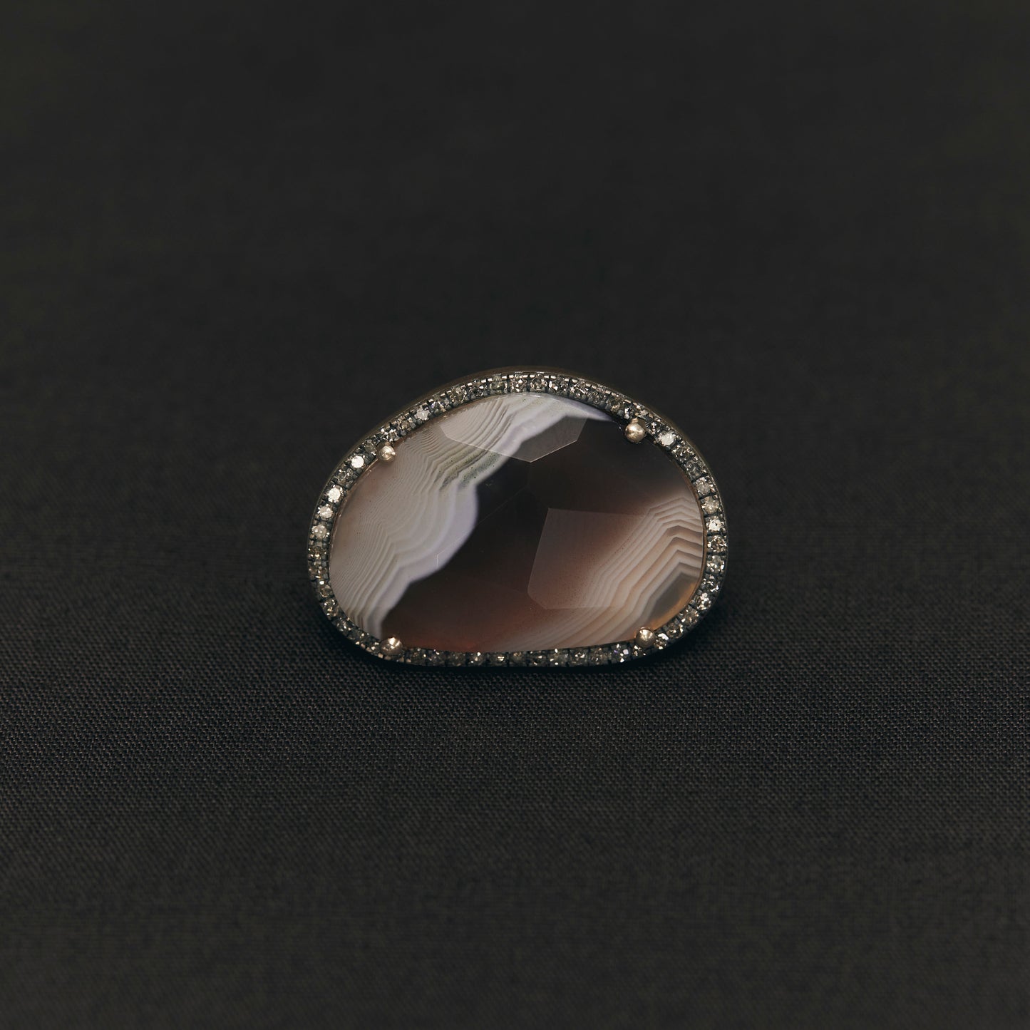 1704 Botswana Agate | One of a Kind Canan Ring