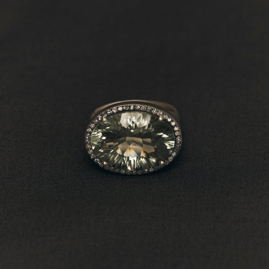 1820 Green Amethyst | Canan Ring