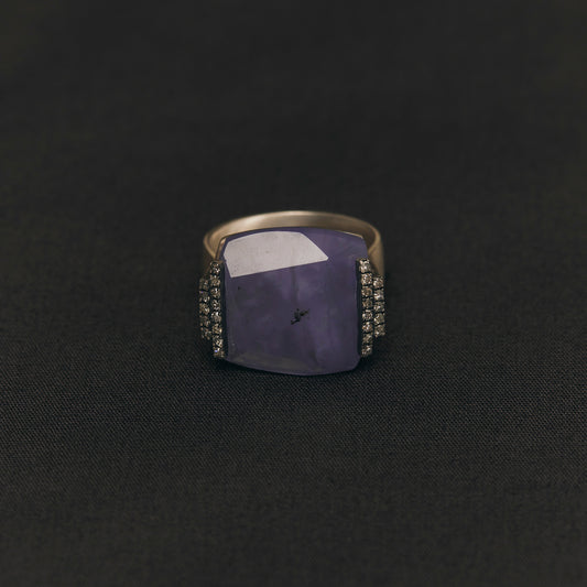 1806 Blue Chalcedony | One of a Kind Adlin Ring