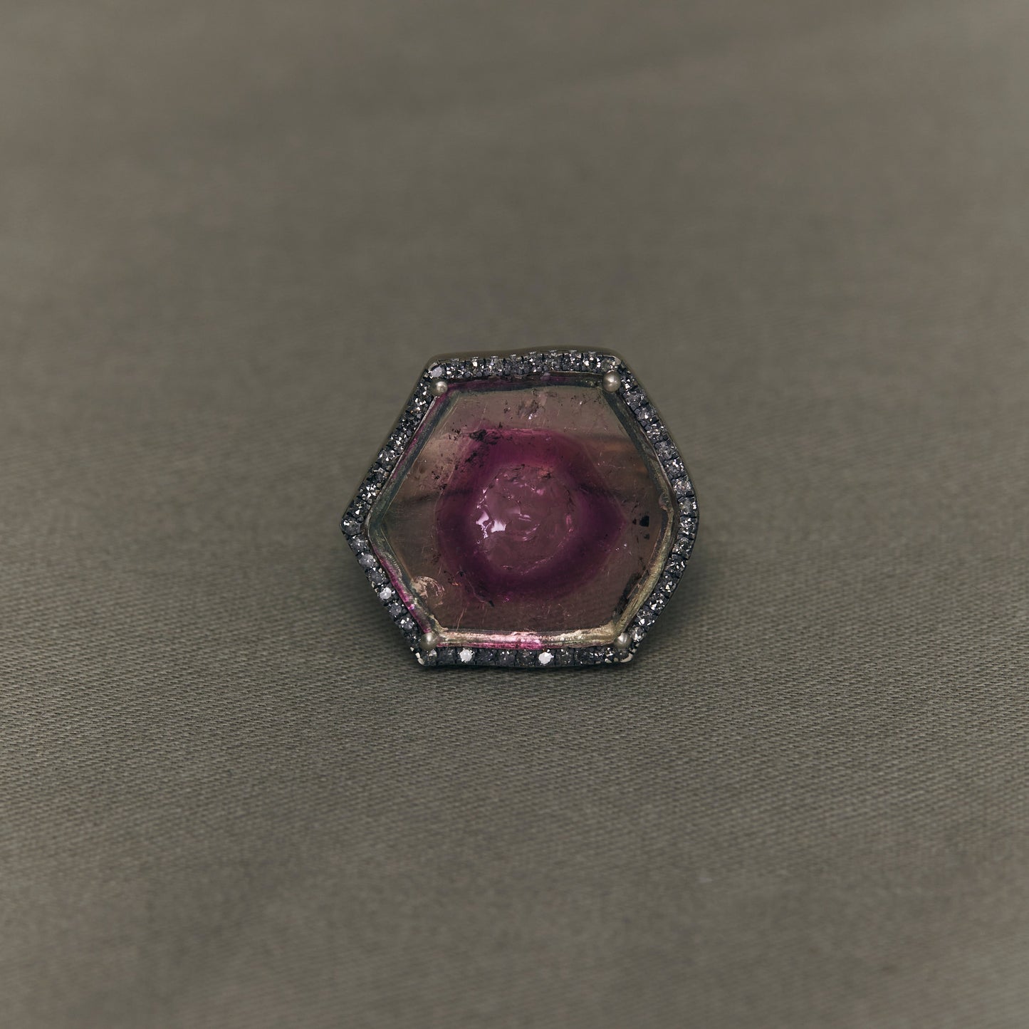 1688 Watermelon Tourmaline | One of a Kind Canan Ring