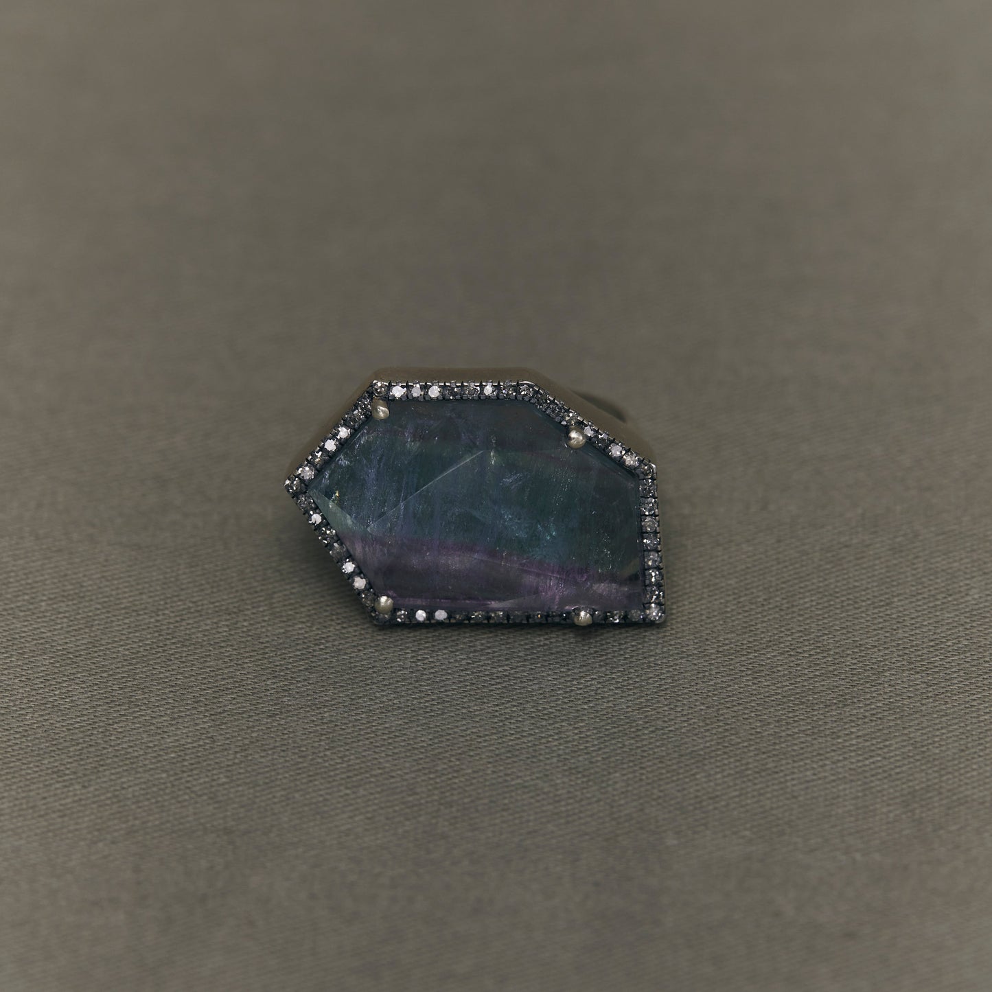1693 Fluorite | One of a Kind Canan Ring