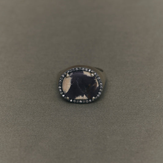 1717  Agate | One of a Kind Canan Ring