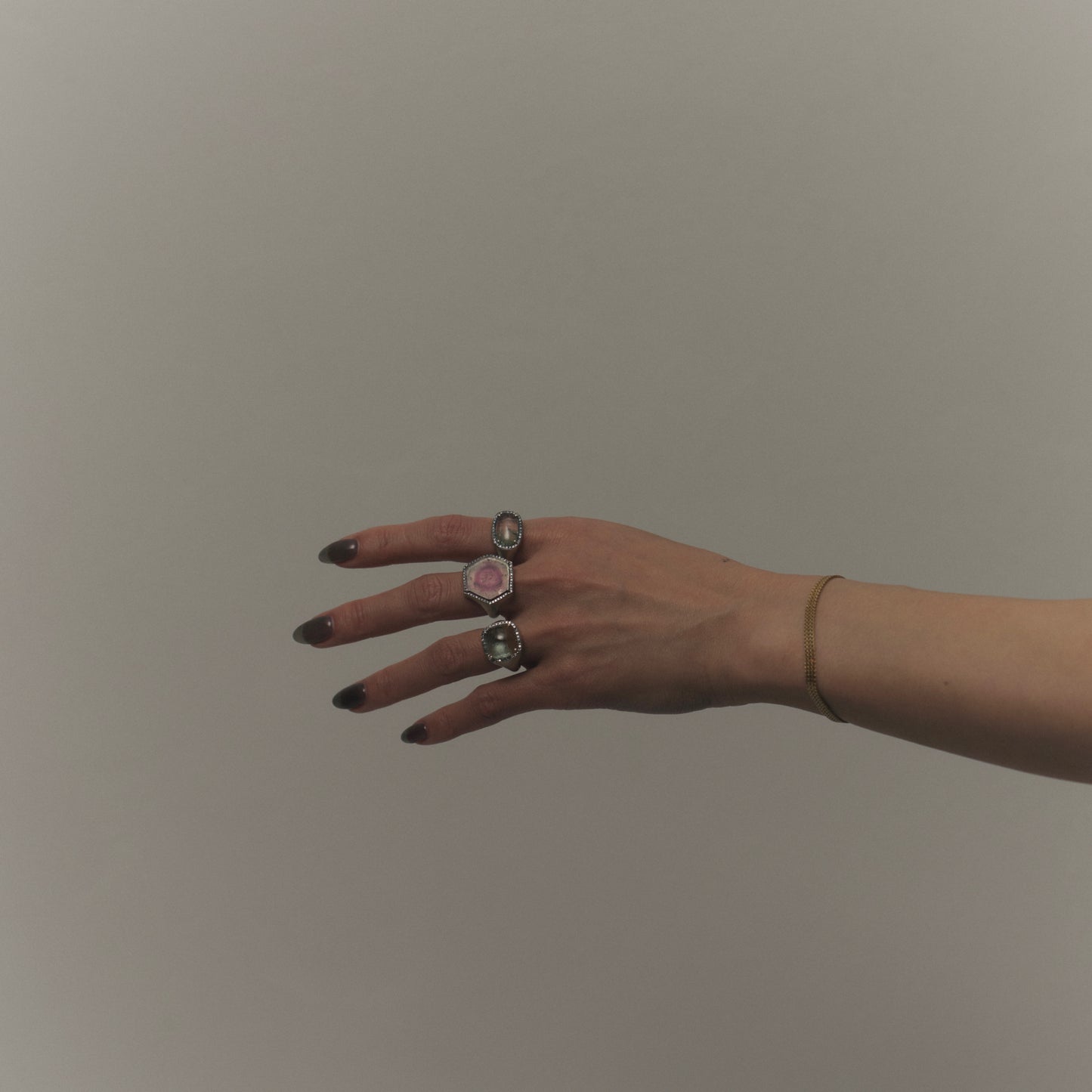 1688 Watermelon Tourmaline | One of a Kind Canan Ring