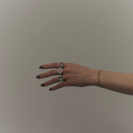 1688 Watermelon Tourmaline | One of a Kind Canan Ring