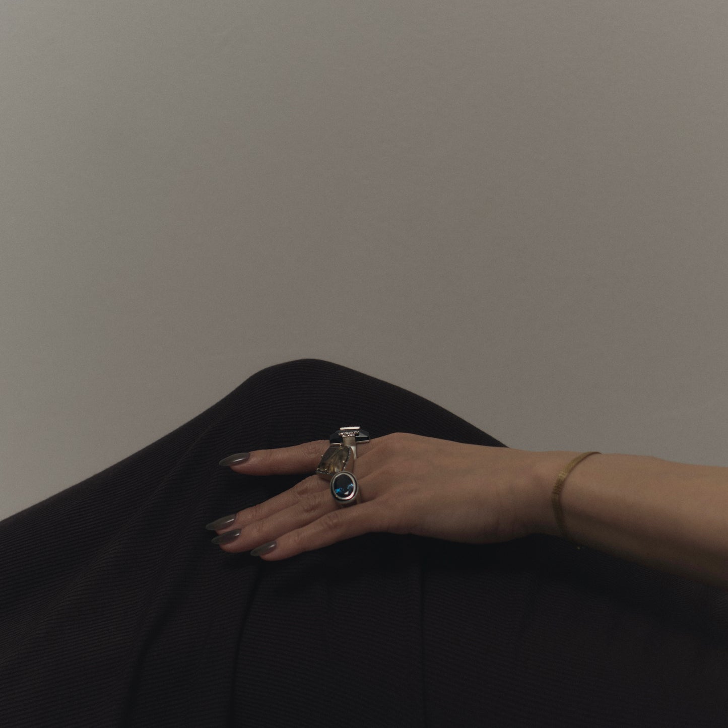 1803 Spectrolite | One of a Kind Adlin Ring