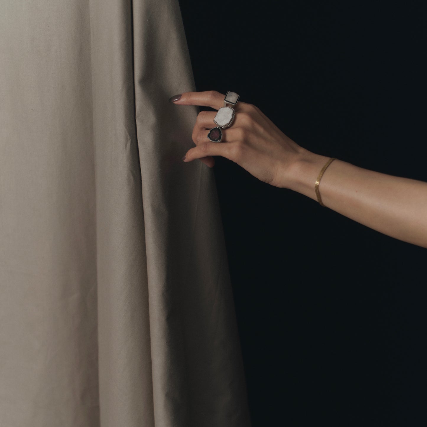 1754 Coral Fossil | One of a Kind Reni Ring