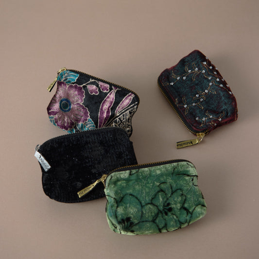 杣長×Craft Boat | Velvet Jewelry Pouch