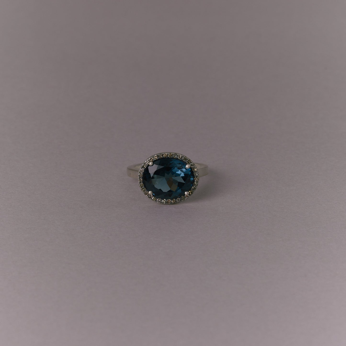 2617 London Blue Topaz | Reni Ring