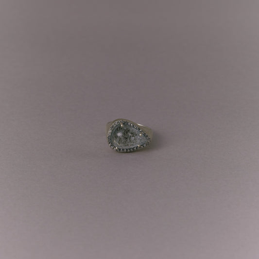 2653 Moss Aquamarine | One of a Kind Canan Pinky Ring