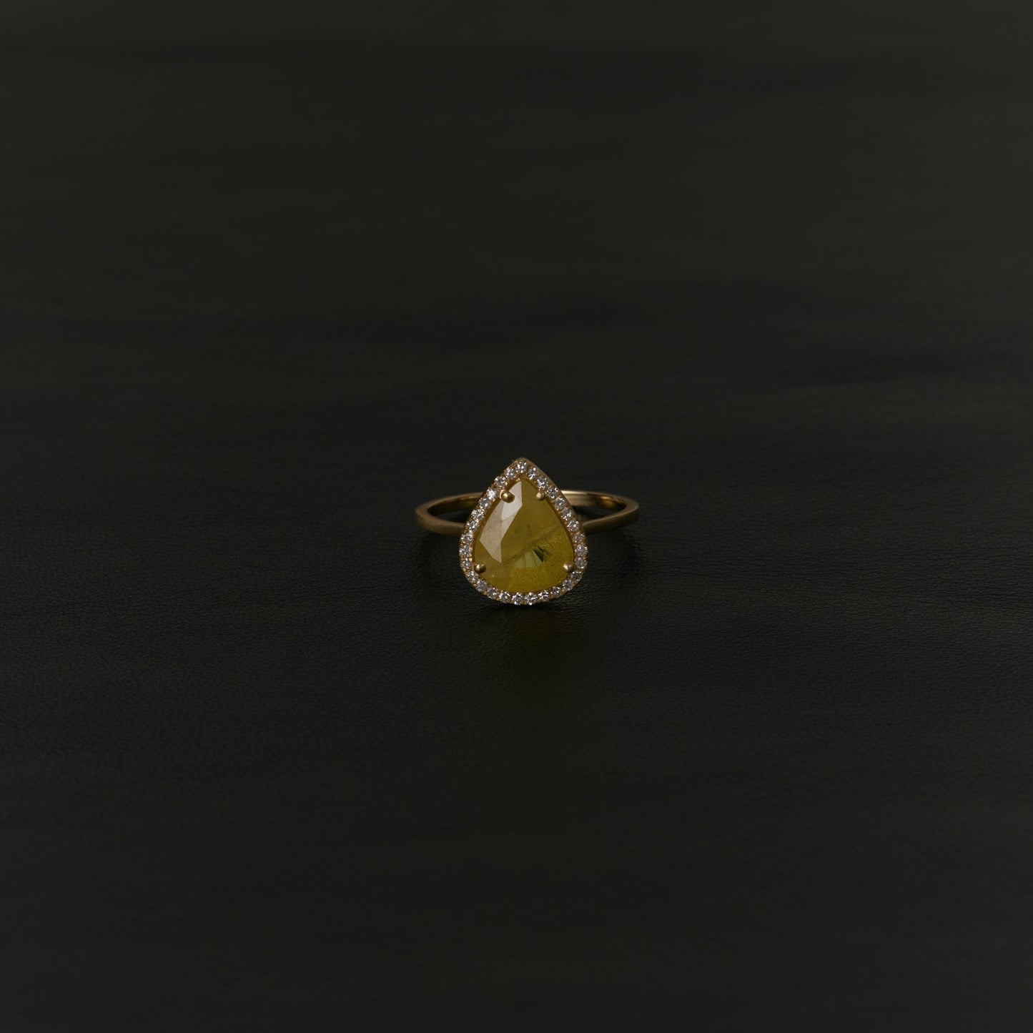 2657 Yellow Sapphire | One of a Kind Elia Ring