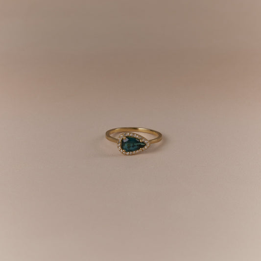 2661 London Blue Topaz | One of a Kind Elia Ring