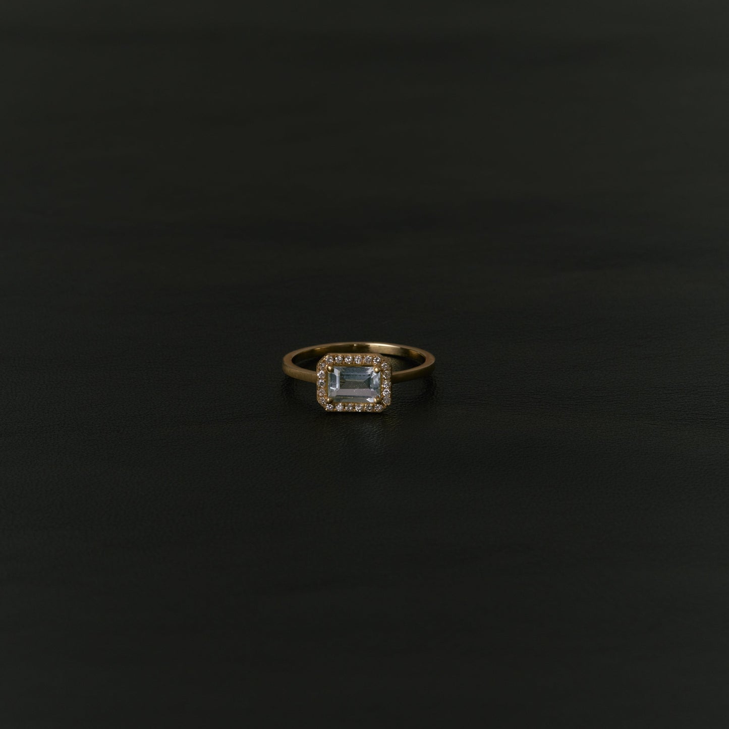 2666 Aquamarine | One of a Kind Elia Ring