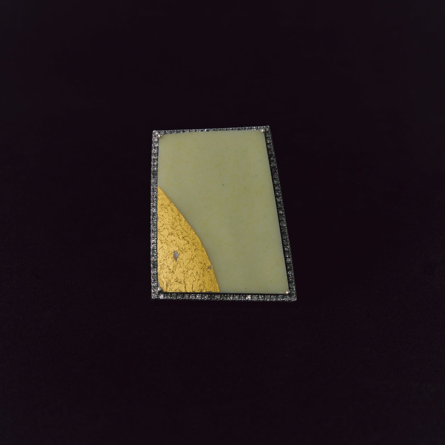 2689 Kutani porcelain 錦山窯 | One of a kind Canan Ring