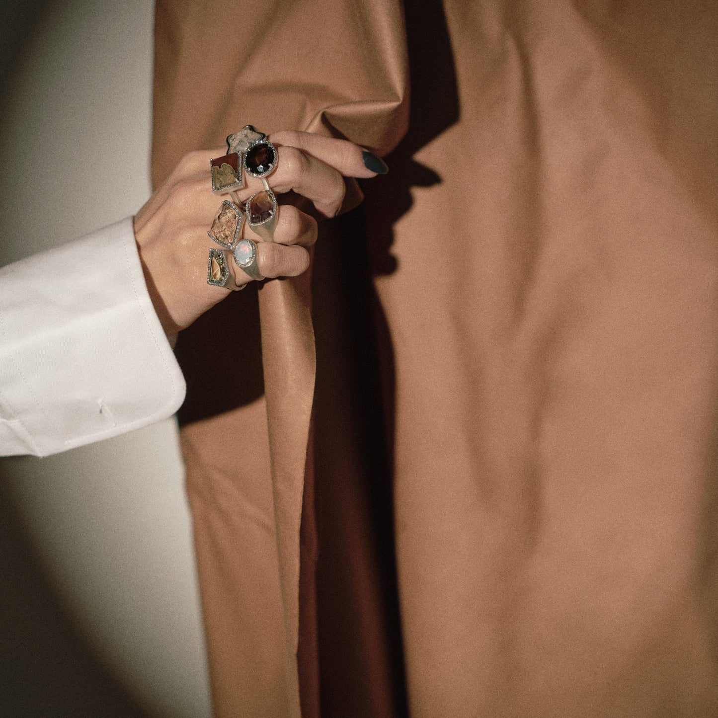 2503 Jasper| One of a Kind Mibu Black Ring