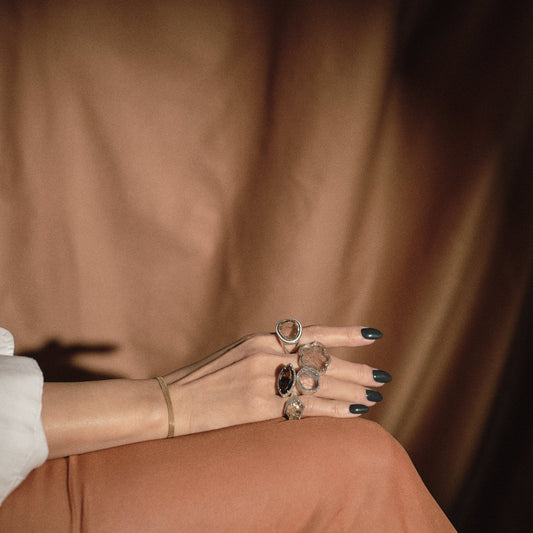 2297 Rutilated Quartz | One of Kind Canan Ring