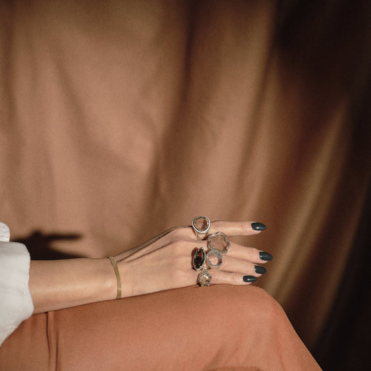 2401 Rutilated Quartz | One of a Kind Reni Ring