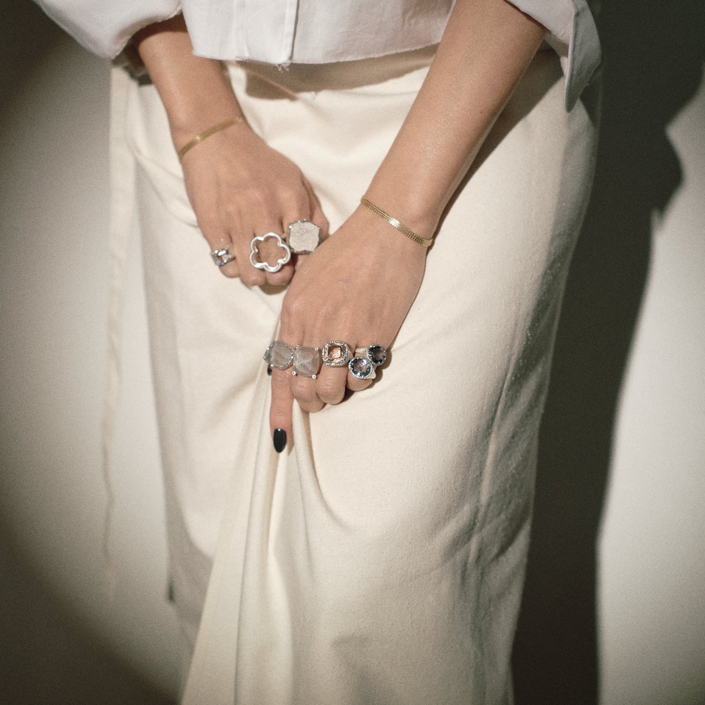 2392 Sun Iolite | One of Kind Canan Pinky Ring
