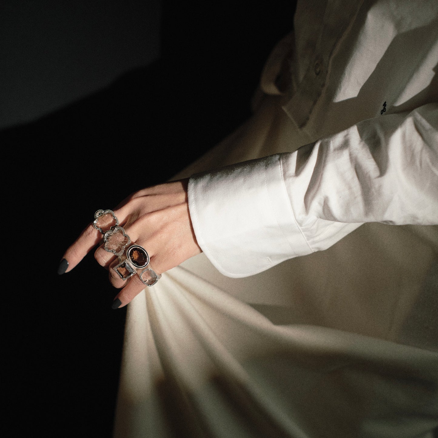 2475 Kunzite | One of a Kind Minya Pinky Ring