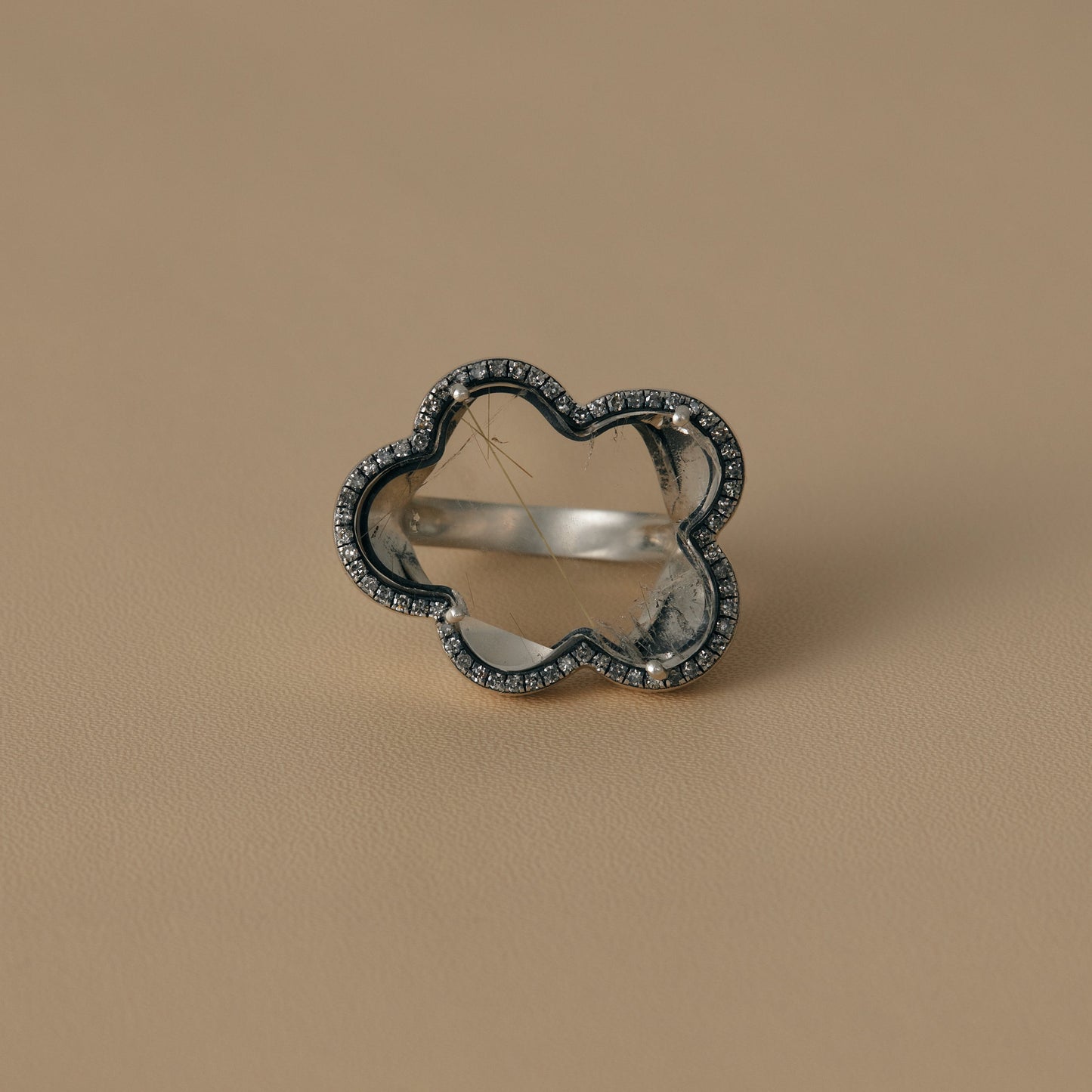 2297 Rutilated Quartz | One of Kind Canan Ring