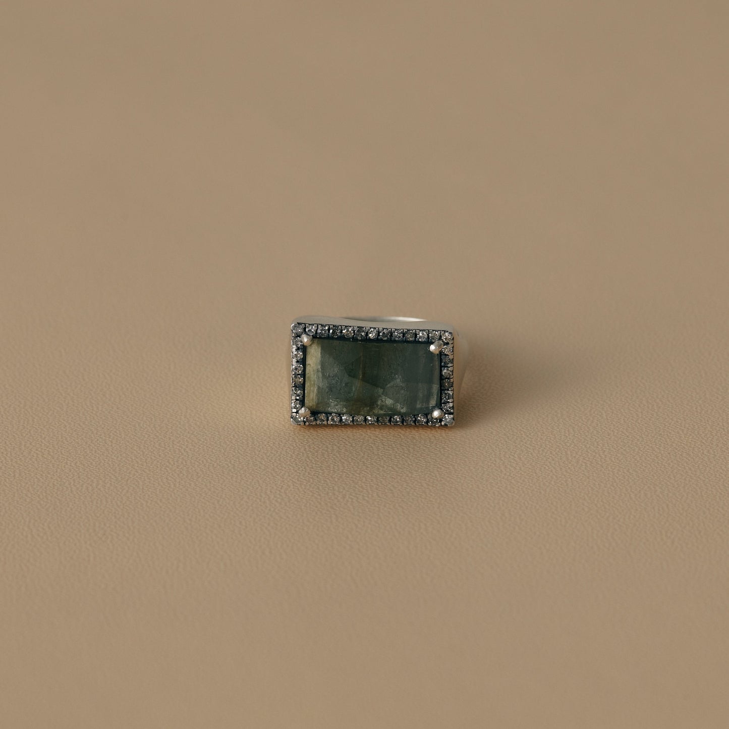 2337 Green Tourmaline | One of Kind Canan Ring