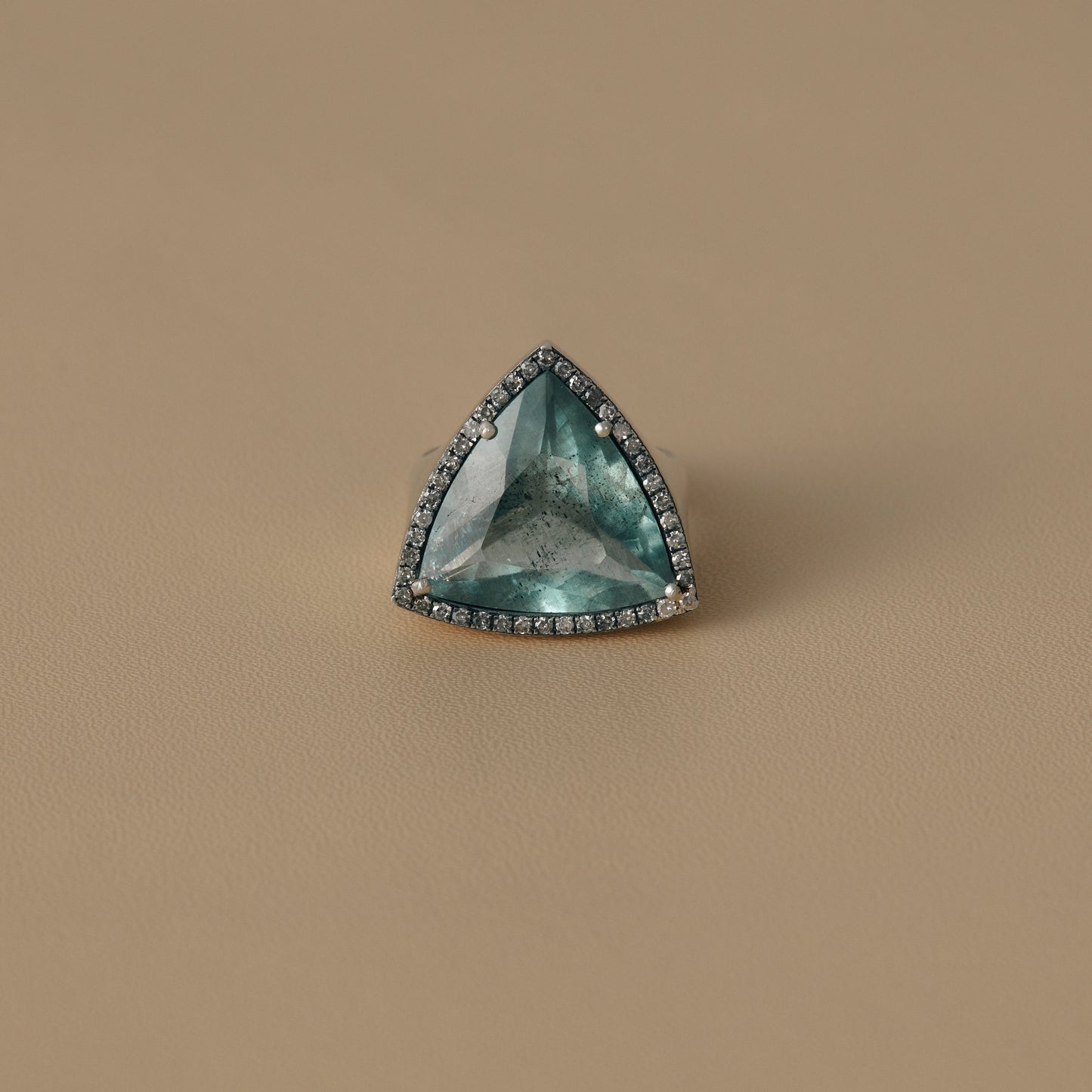 2347 Moss Aquamarine | One of Kind Canan Ring