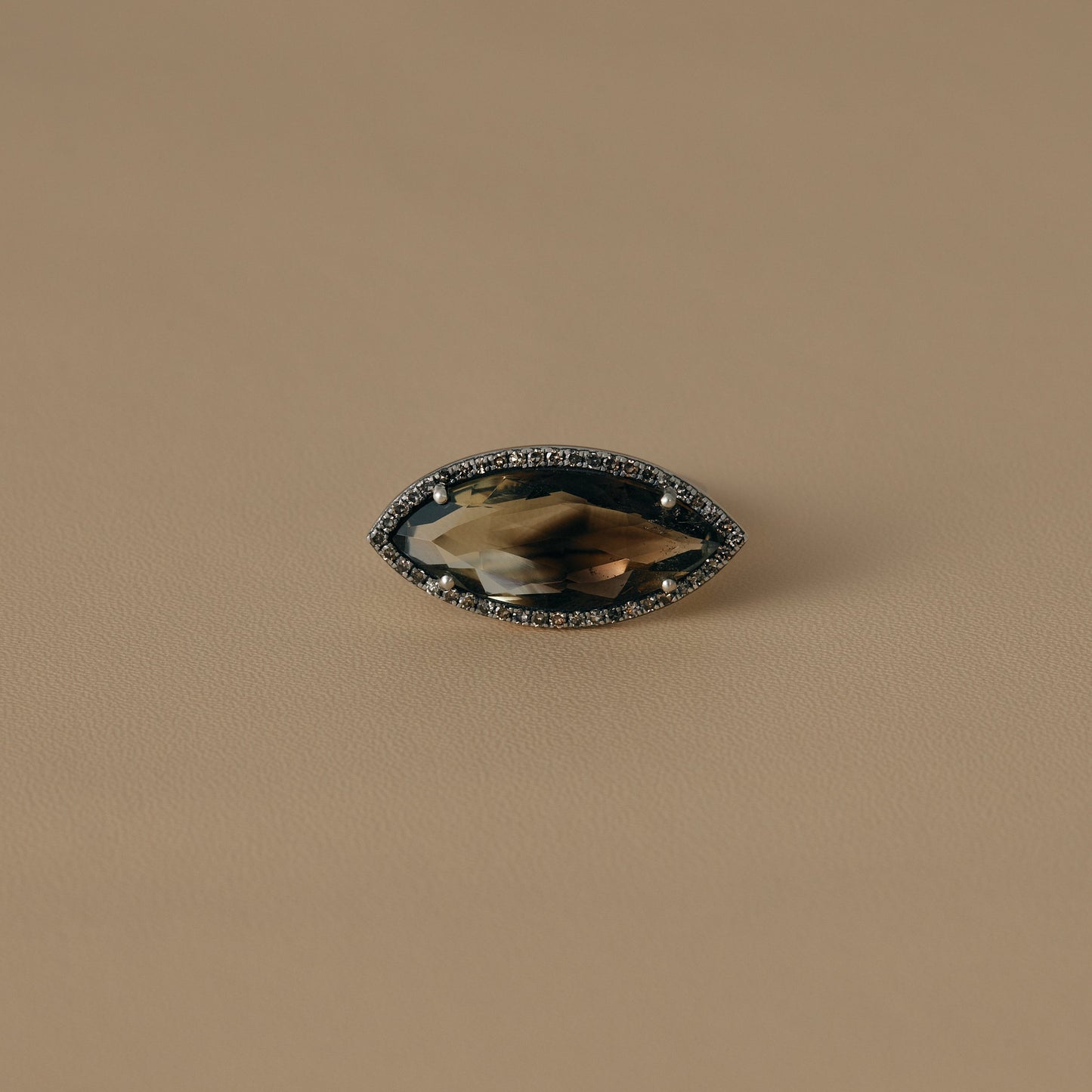 2417 Smoky Quartz | One of a Kind Reni Ring