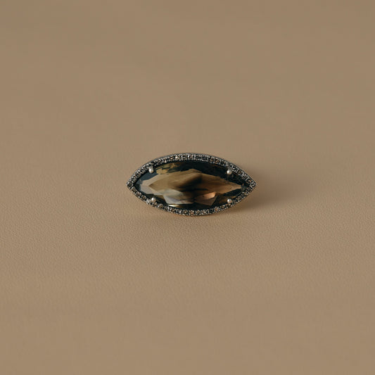 2417 Smoky Quartz | One of a Kind Reni Ring