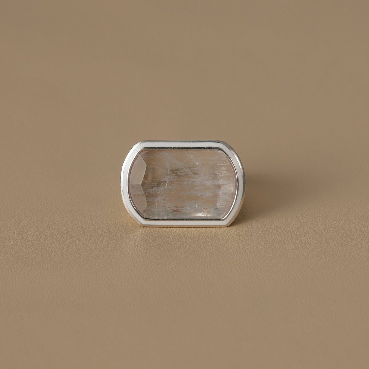 2512 Kunzite | One of a Kind Mibu white Ring