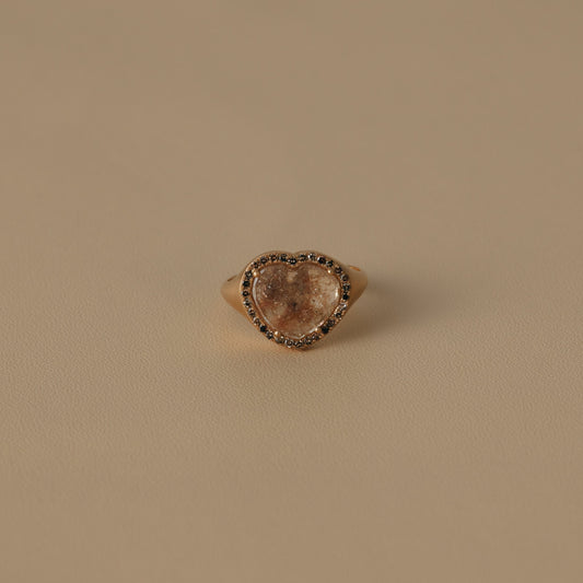 2542 Slice Diamond | K18YG One of a Katia Ring