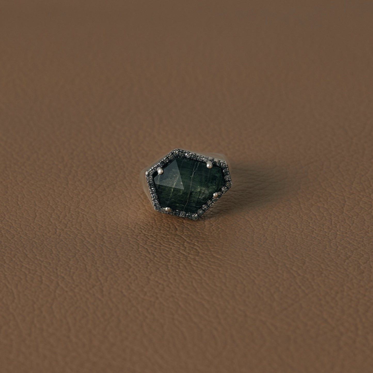 2336 Indigo Tourmaline | One of Kind Canan Ring