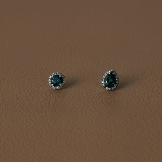 2548 London Blue Topaz | Canan Studs Earrings