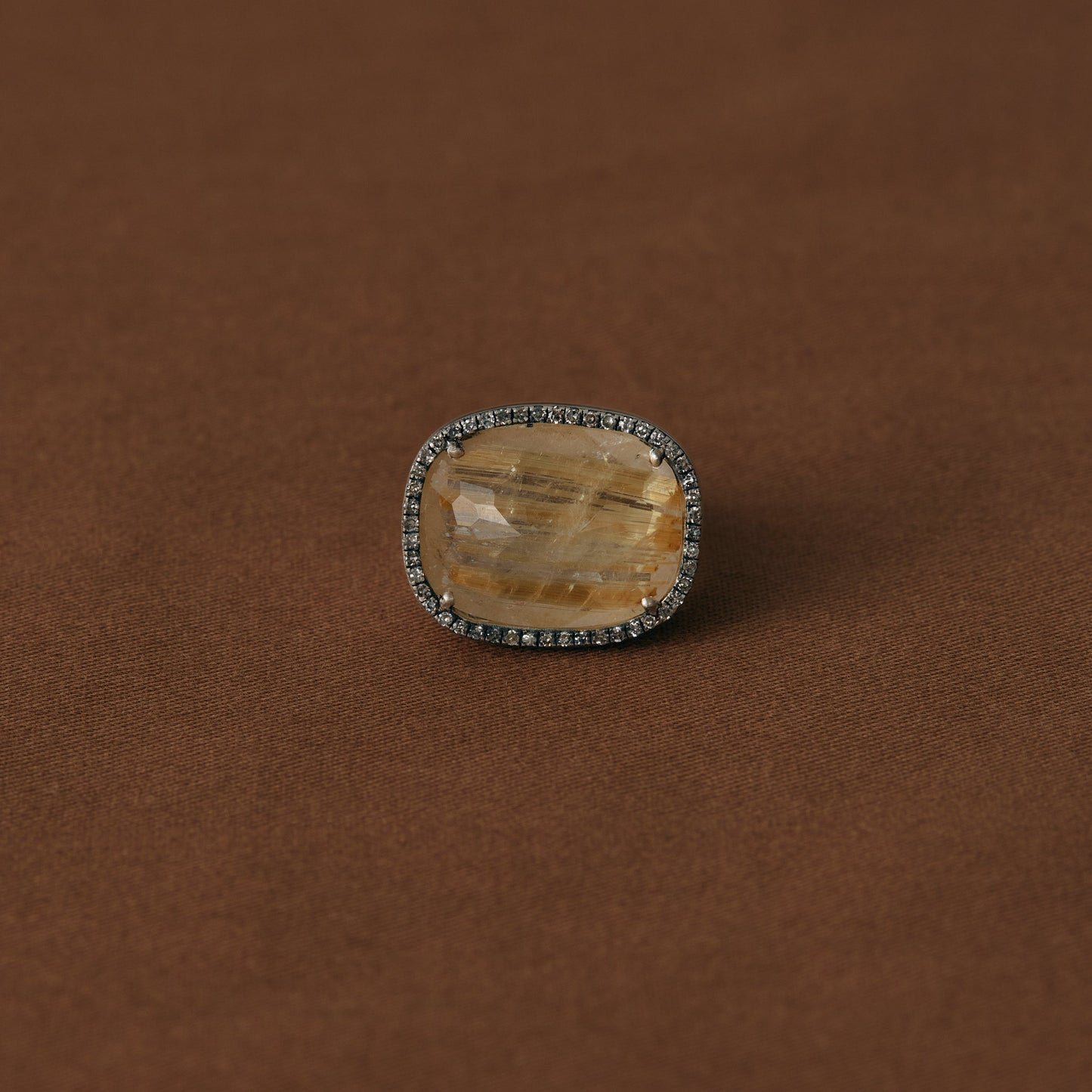 2305 Rutilated Quartz | One of Kind Canan Ring