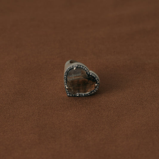 2391 Moss Aqamarine | One of Kind Canan Pinky Ring