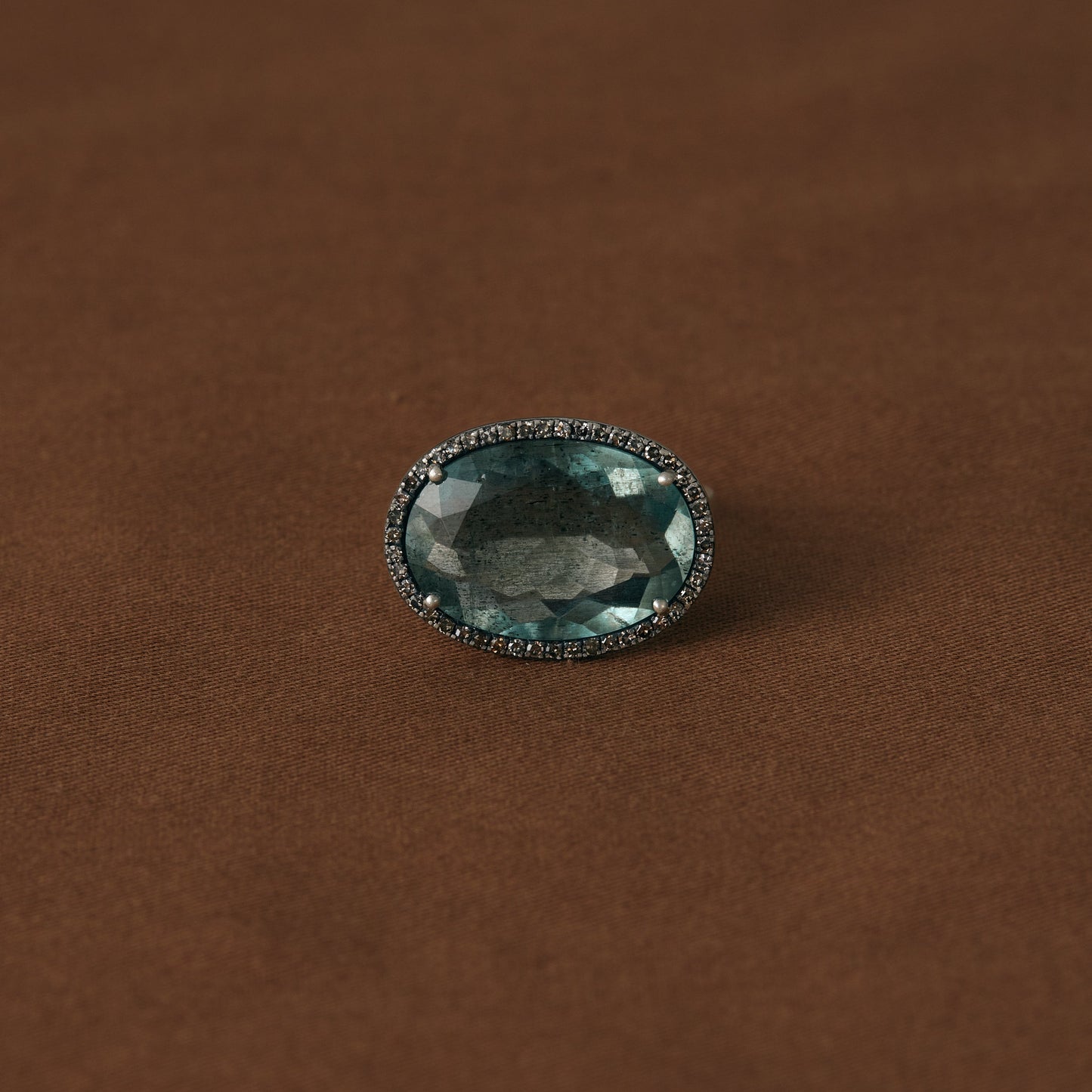 2430 Moss Aquamarine | One of a Kind Reni Ring