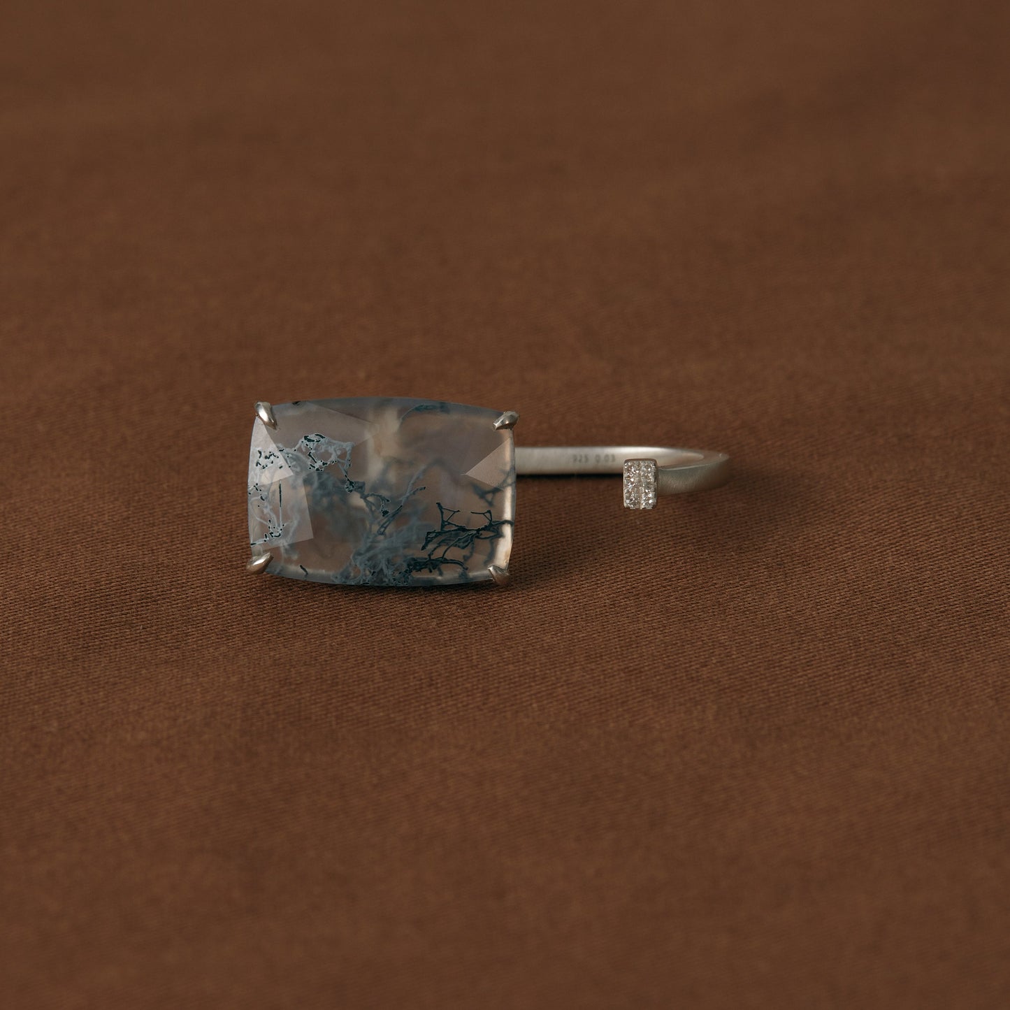 2495 Moss Agate | One of a Kind Mare Ring