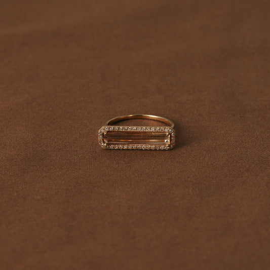 2540 Tourmaline | K18YG One of a Elia Ring